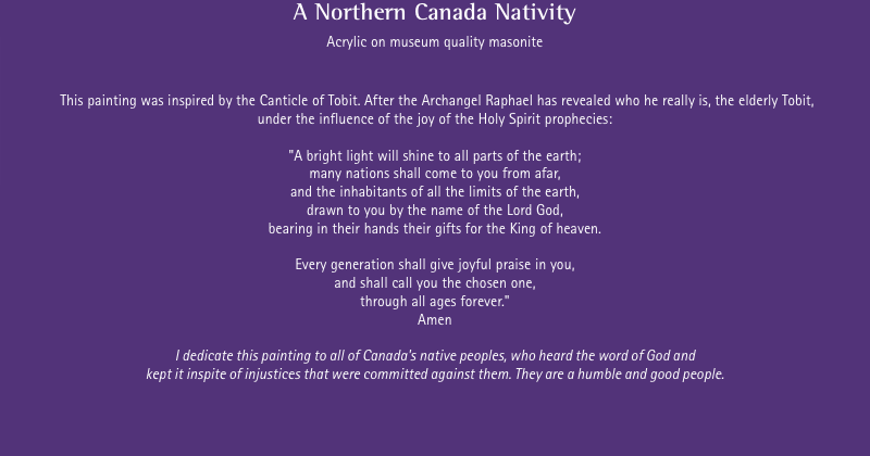 A Northern Canada Nativity